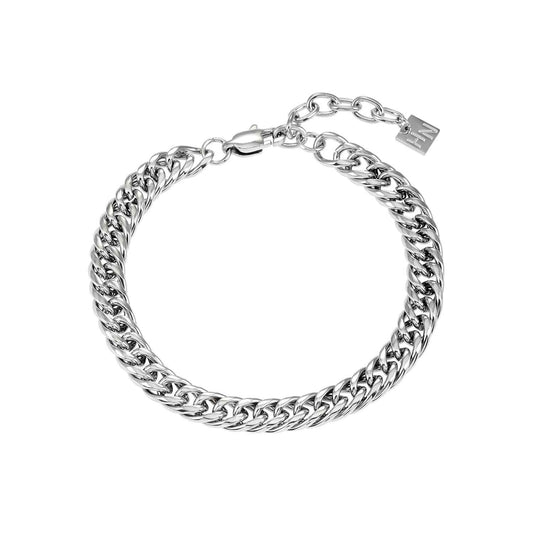 FARAJI: Unisex Chunky Silver Bracelet - Bold & Stylish - Unapologetically You!