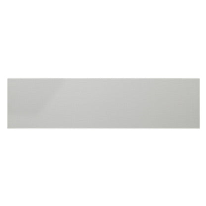 Feuriger 60" TV-Ständer/Kamin mit Glasablagen – Beiger Hochglanz