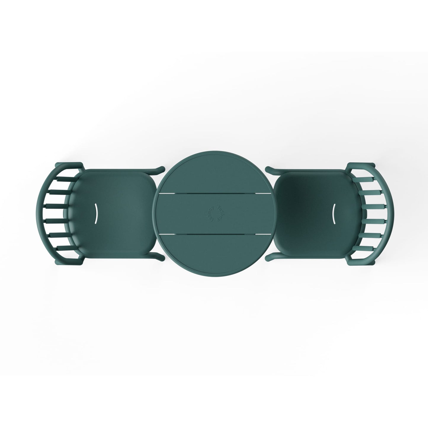 Fred's Bistro-Set<br> 1 runder Tisch + 2 Stühle