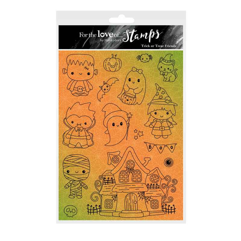 For The Love Of Stamps - Trick Or Treat Friends