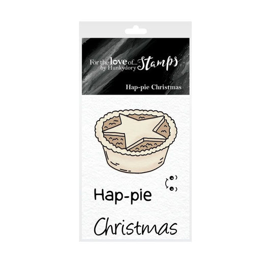For the Love of Stamps - Hap-pie Christmas