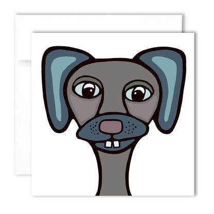 Grußkarte - Fitz der Hund