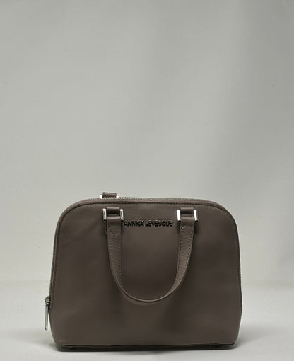 Sac à main en cuir Taupe | Justine