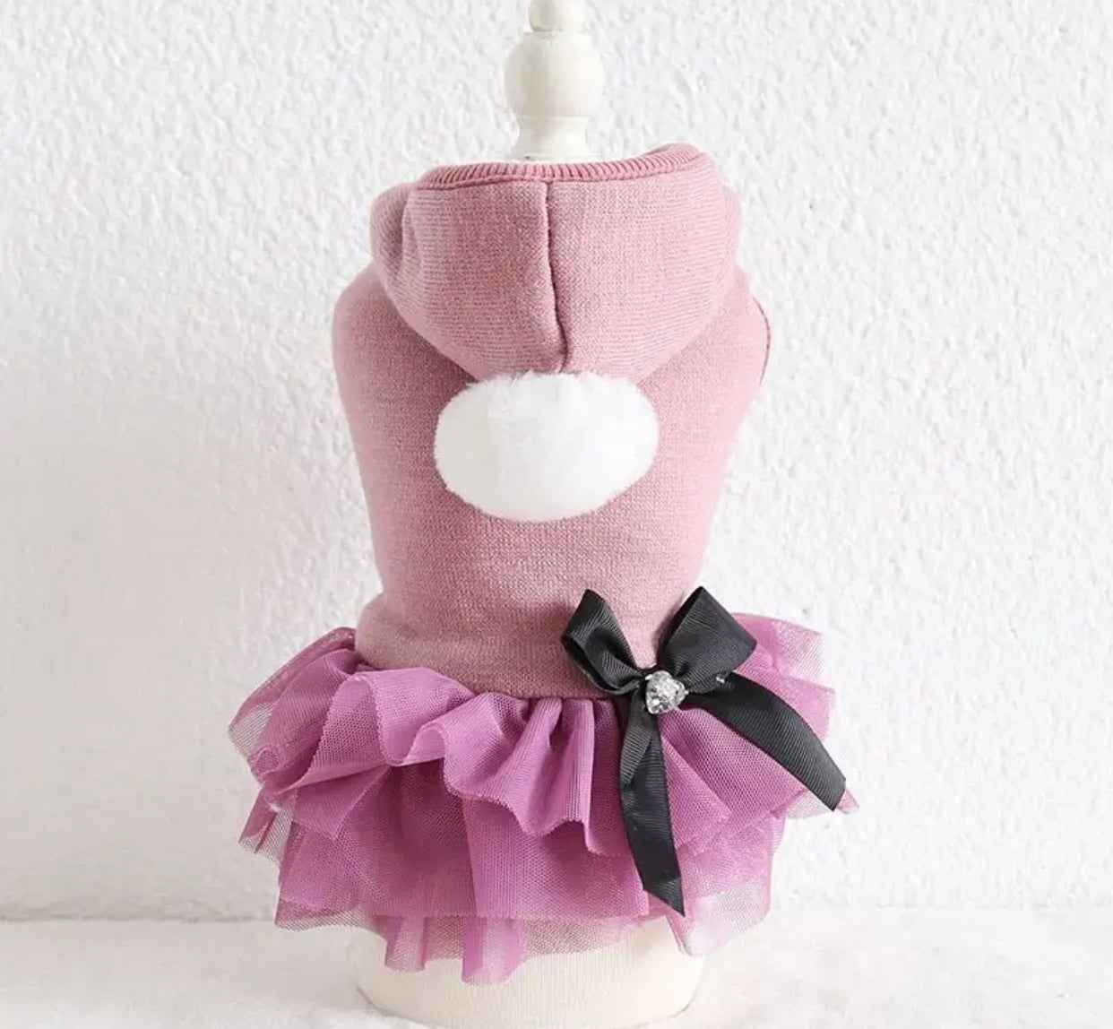 Snow Ball Elegance Dog Dress | Formal Occasion Dog Dress