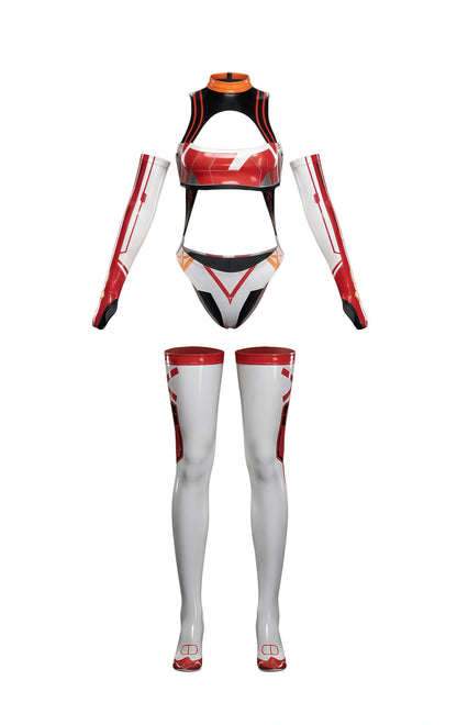 Anime Sci-fi Spandex Swimwear Racing Suit Wet Suit Race Queen Costume