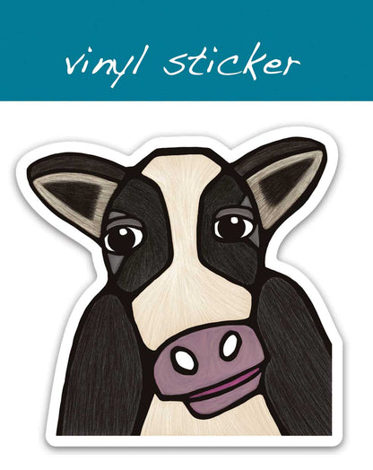 Vinyl Sticker - Gertie the Cow