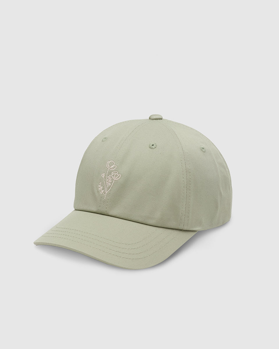 Blumenstickerei-Cap