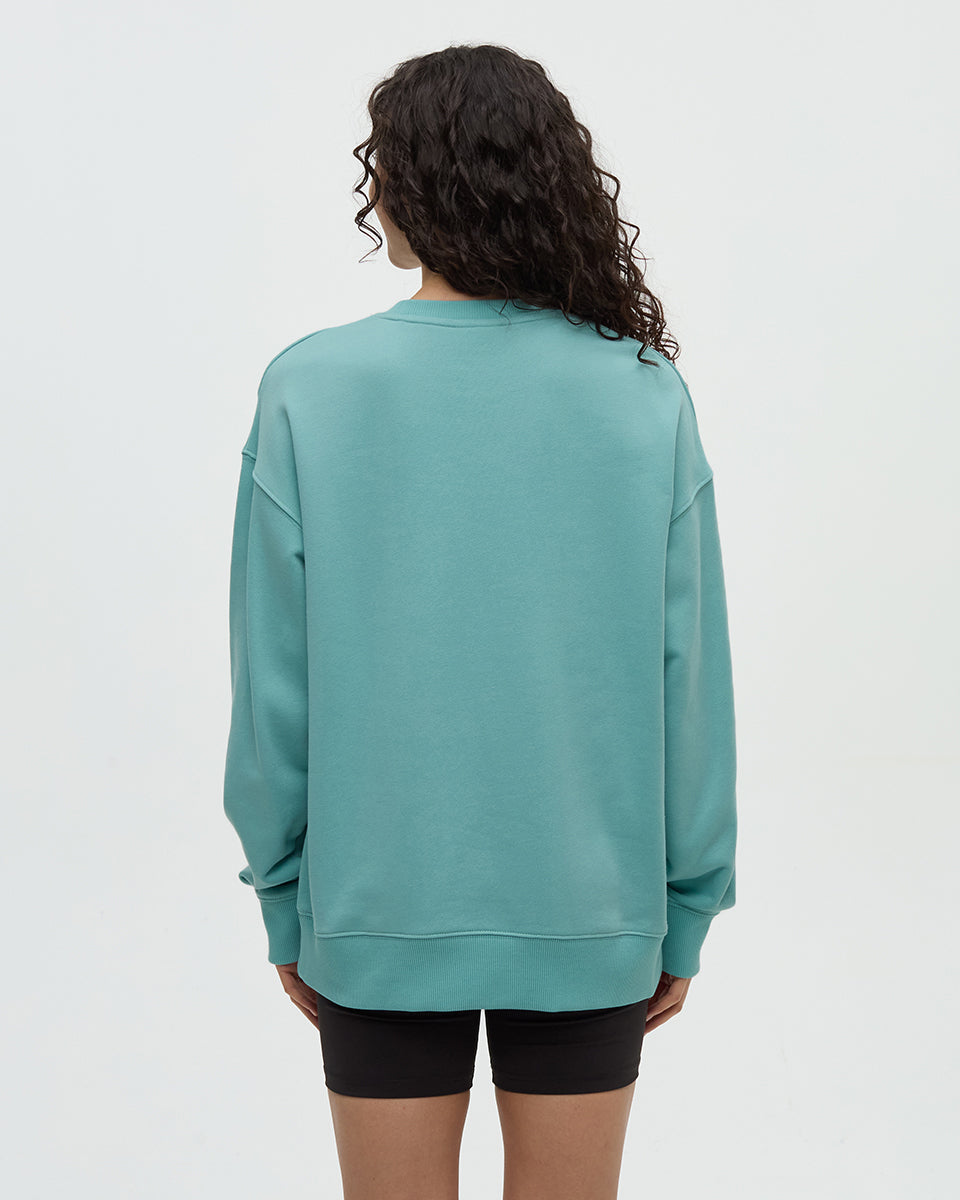 Haiti Stickerei Legerer Pullover