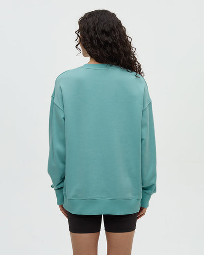 Haiti Stickerei Legerer Pullover