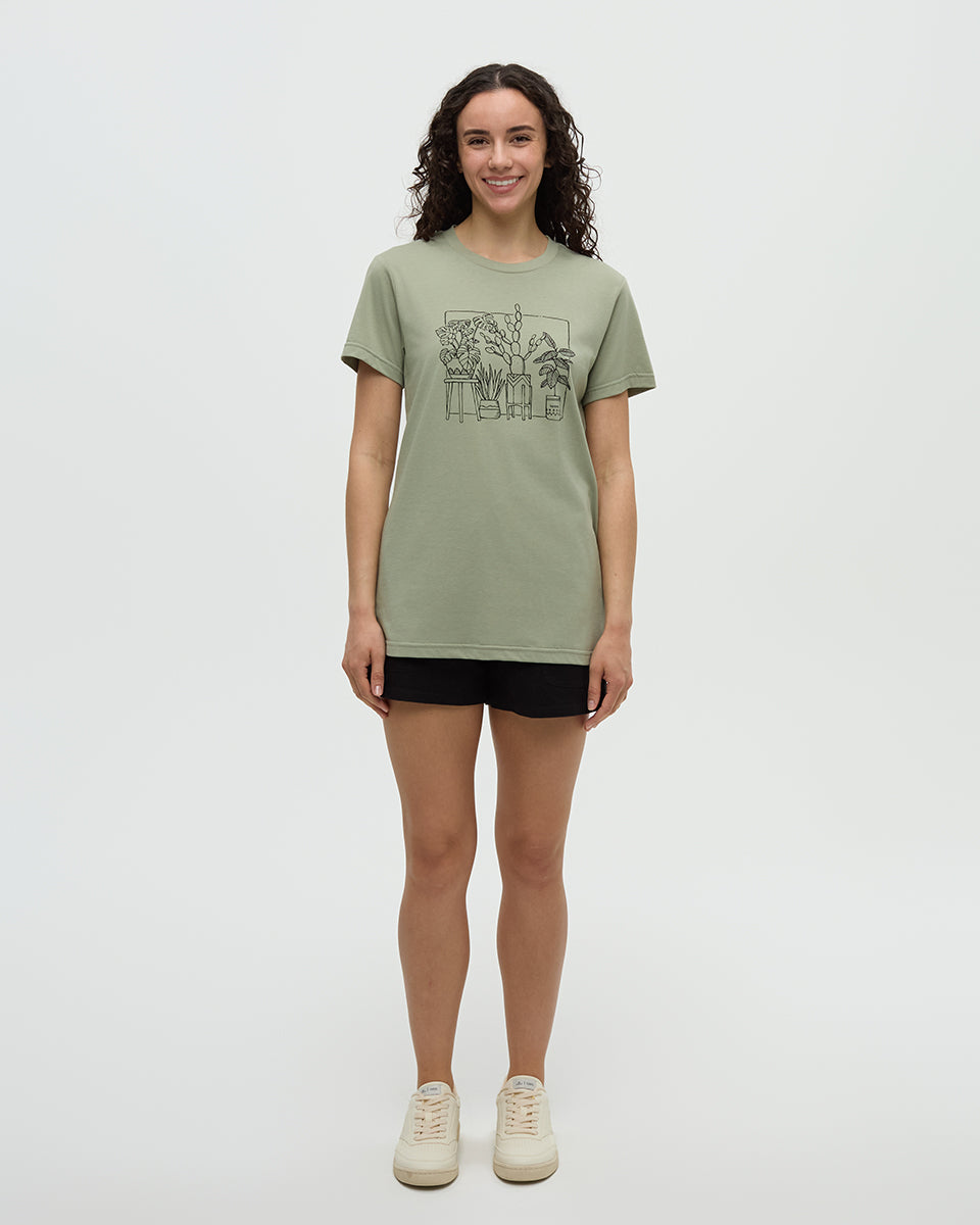 Pflanzen-T-Shirt