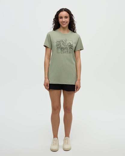 Pflanzen-T-Shirt