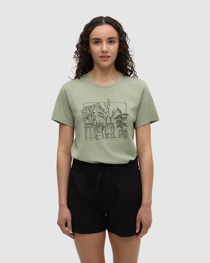 Pflanzen-T-Shirt