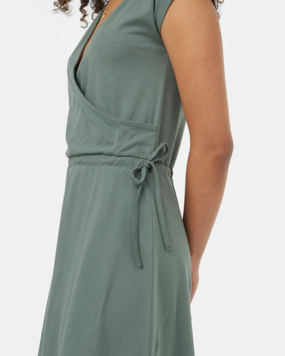 Knit Wrap Dress