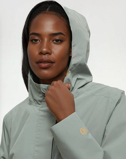 Nimbus langer Regenjacke