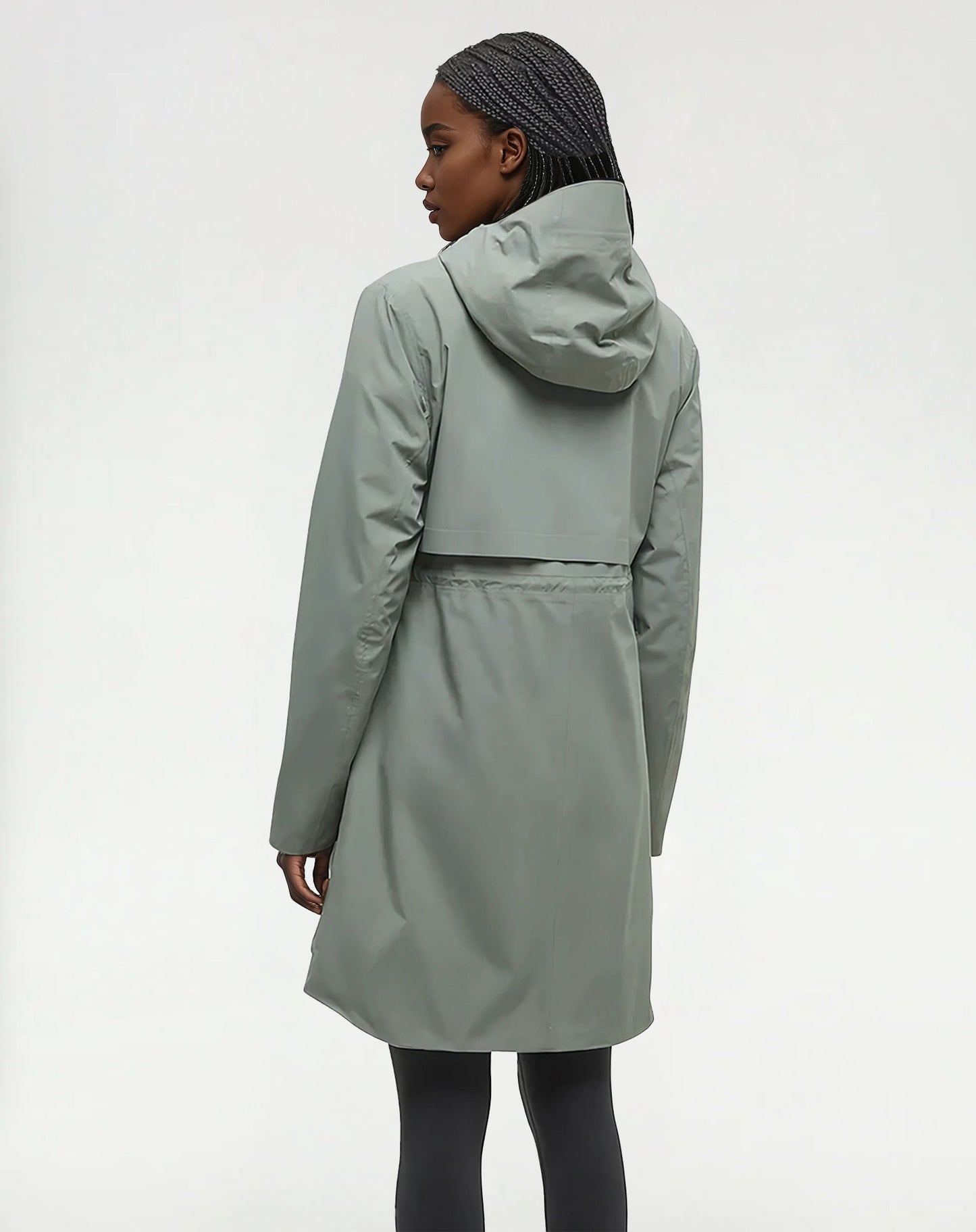Nimbus langer Regenjacke