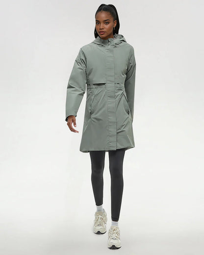 Nimbus langer Regenjacke