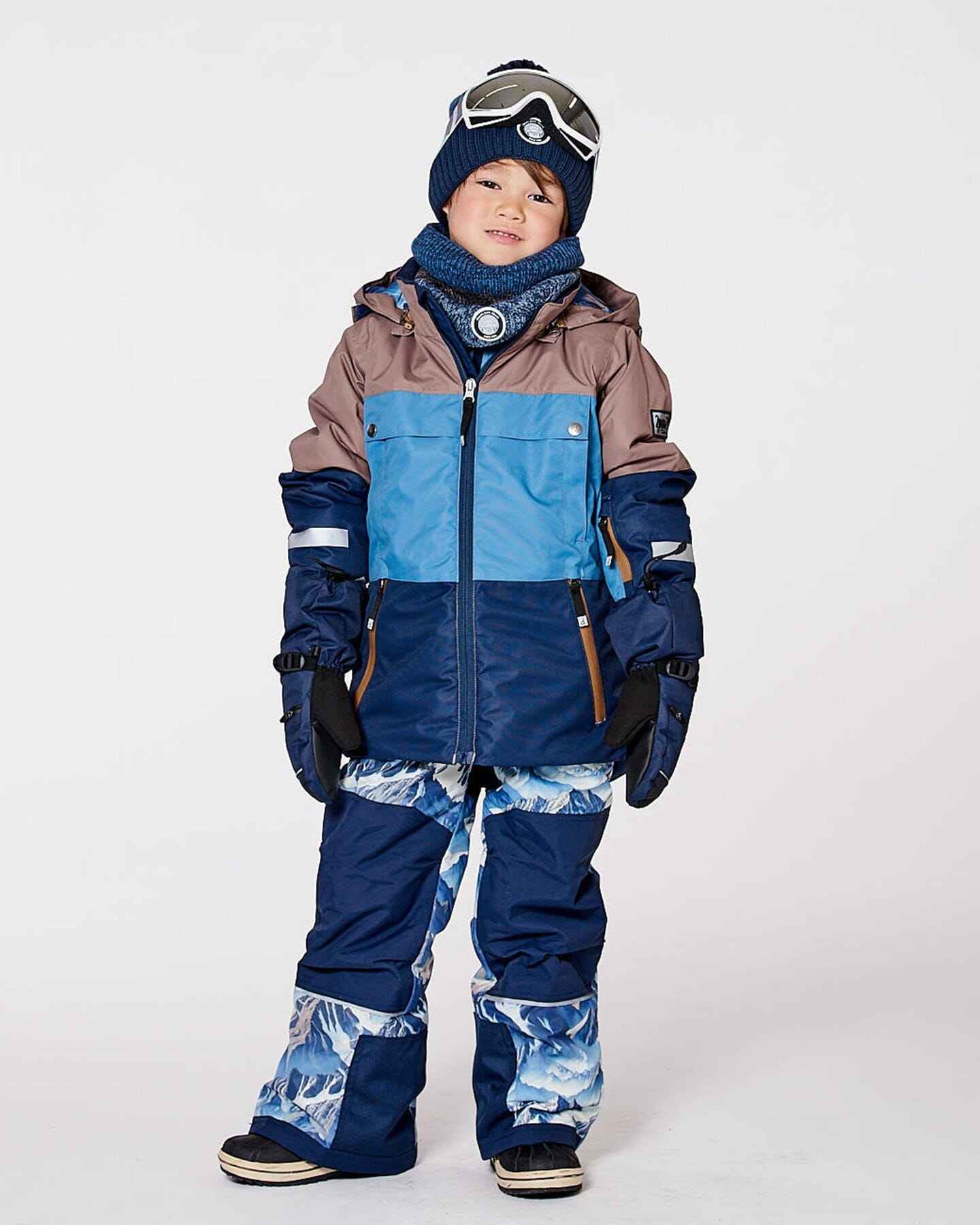 Two-Piece Teknik Snowsuit Blue Mountains