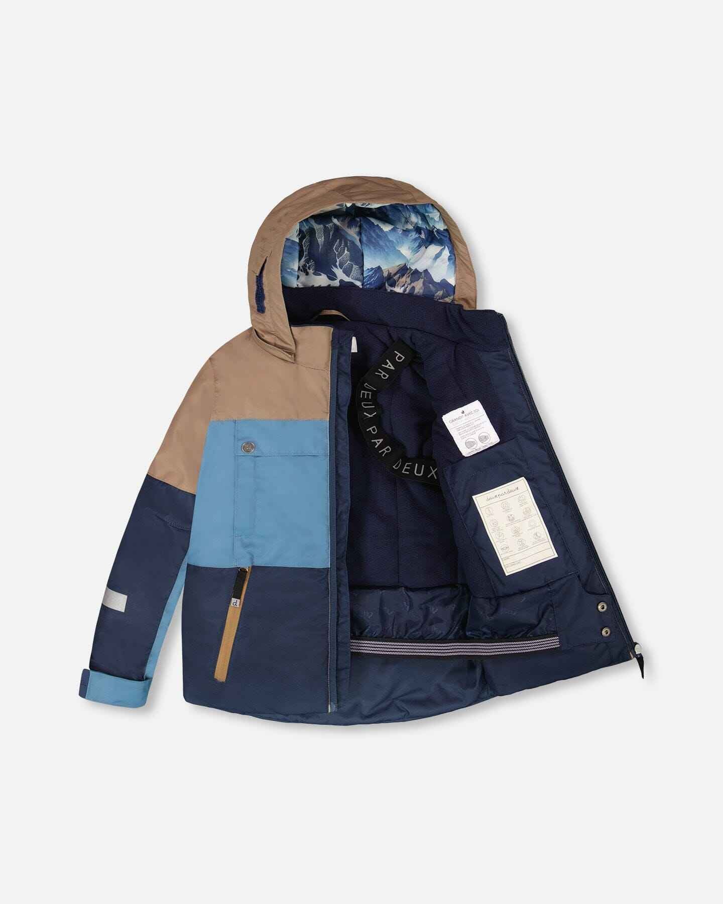 Two-Piece Teknik Snowsuit Blue Mountains