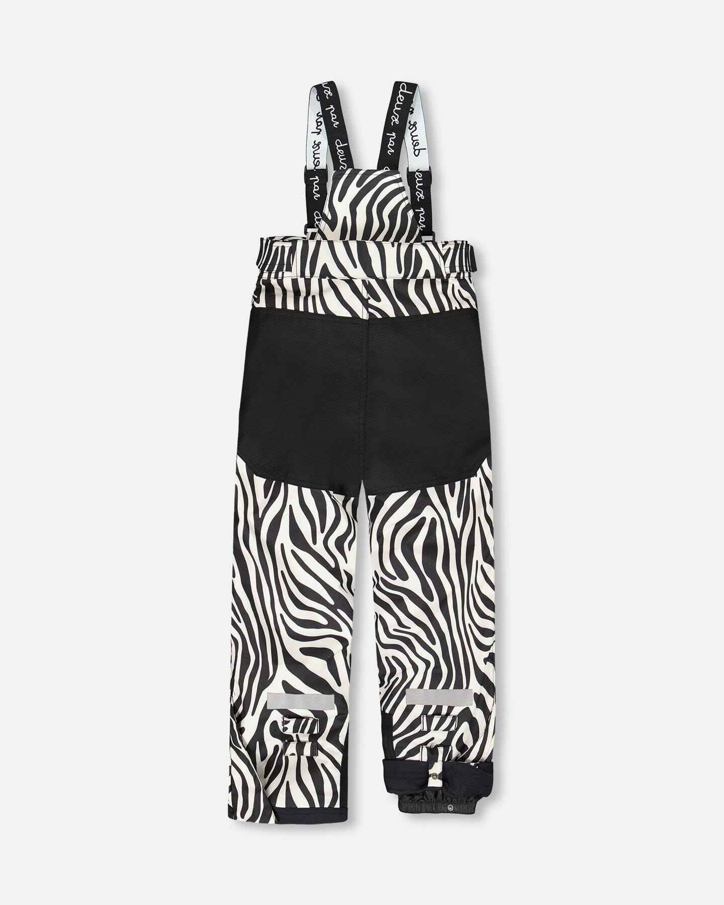 Two-Piece Teknik Snowsuit Zebra Print