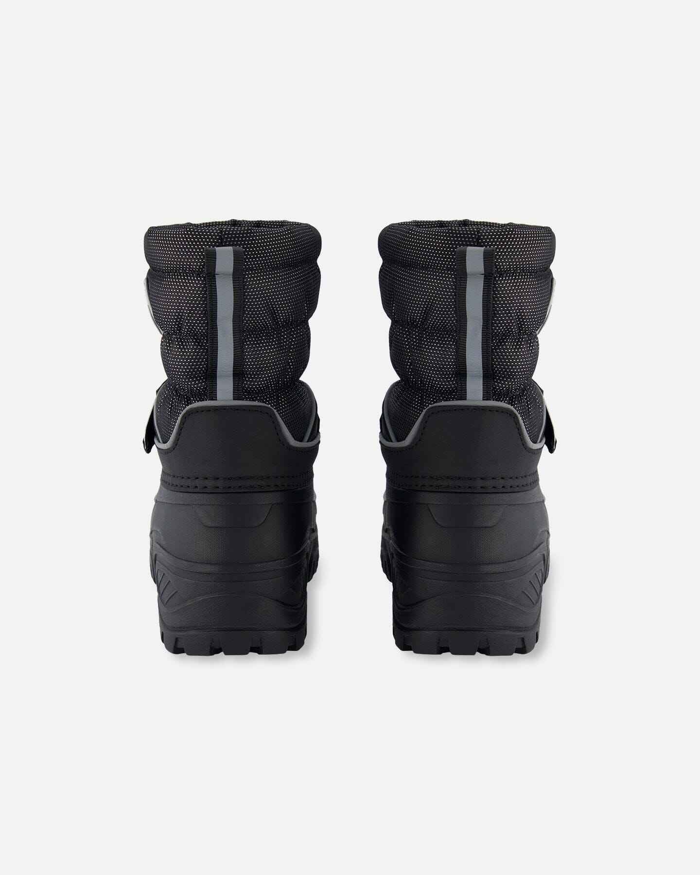 Winter Boots Solid Black