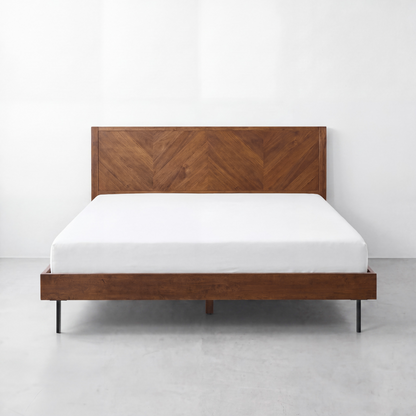 Alander Solid Wood Bed Frame