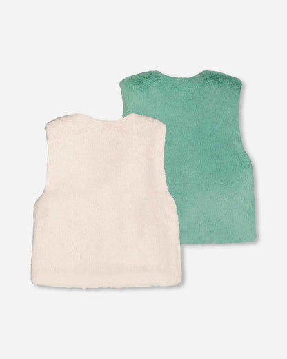 Reversible Faux Fur Vest