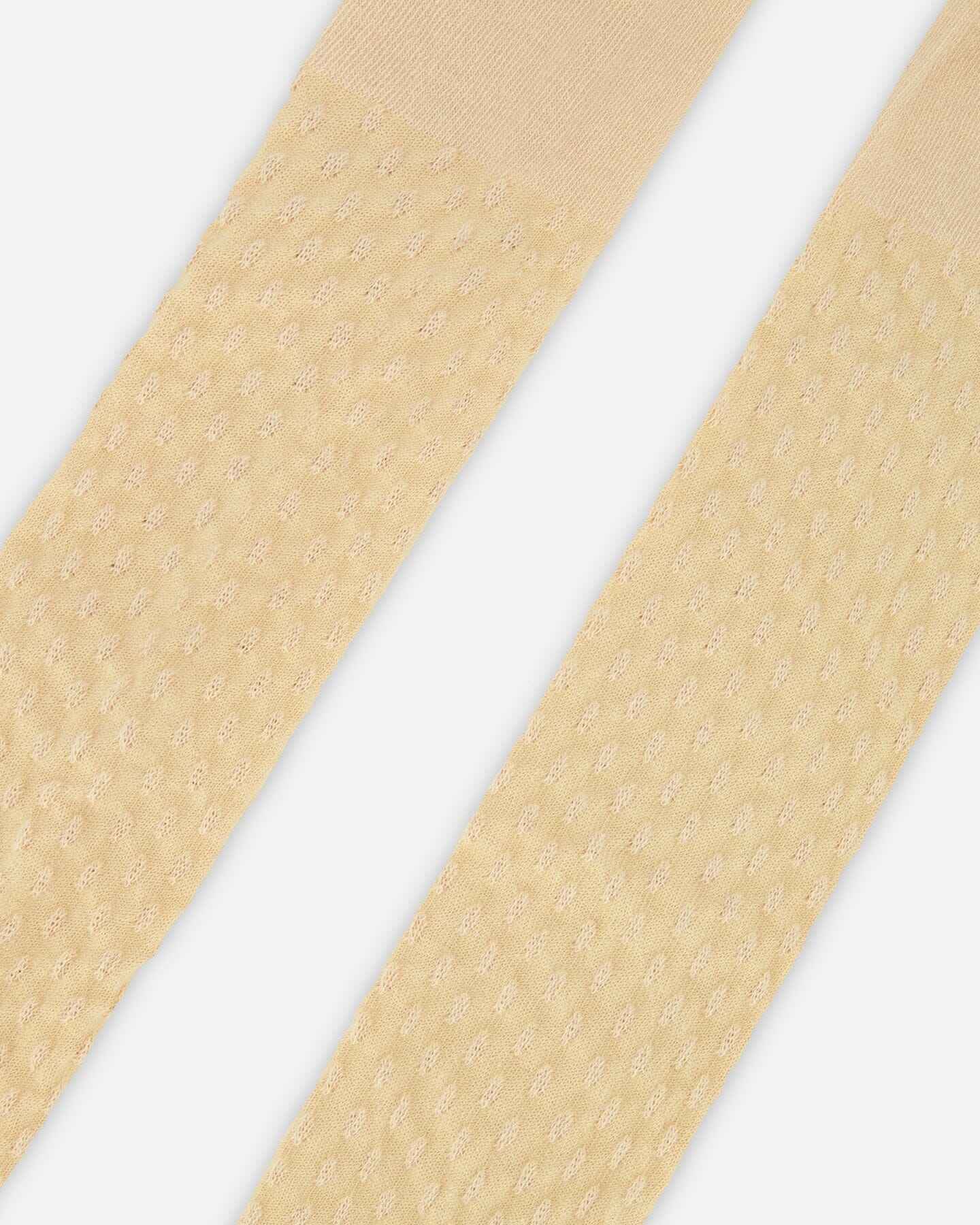 Knit Tights Beige