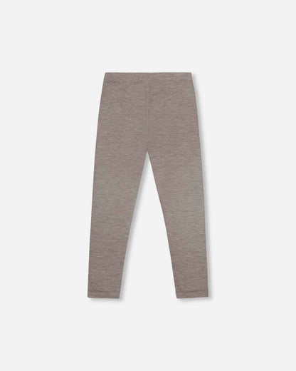 Super Soft Ribbed Leggings Heather Gray