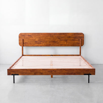 Frida Solid Wood Bed Frame