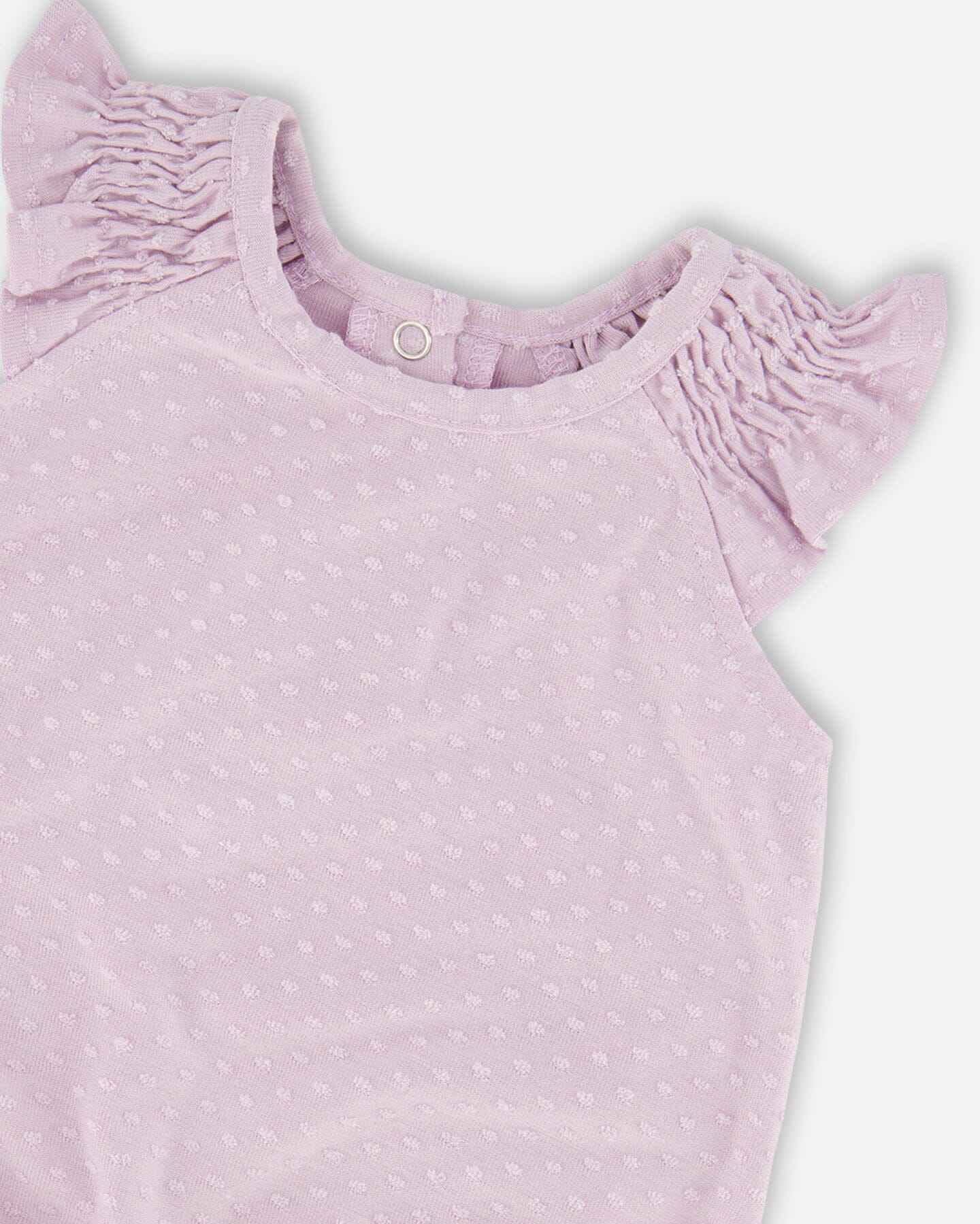 Jersey Romper Lavender