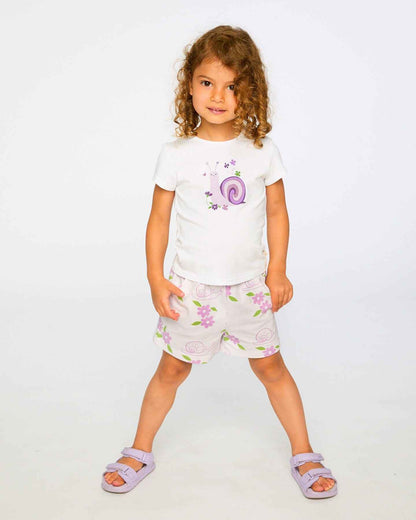 Organic Cotton Jersey T-Shirt White