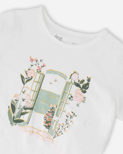 Organic Cotton Jersey T-Shirt Off-White