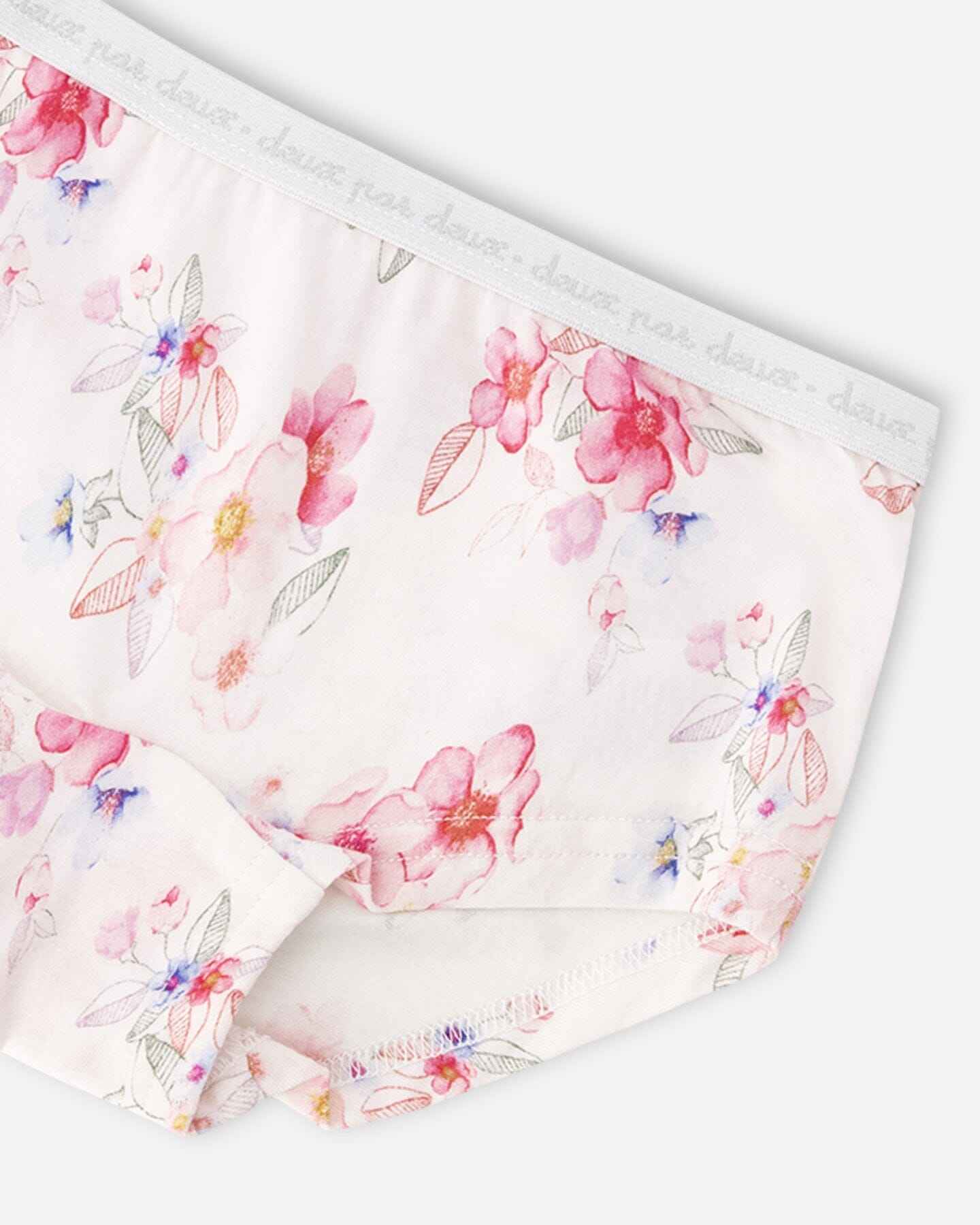 Printed Boyshort Panties (Pack Of 3) In Organic Cotton