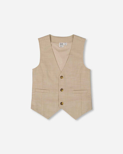 Elegant Vest Beige
