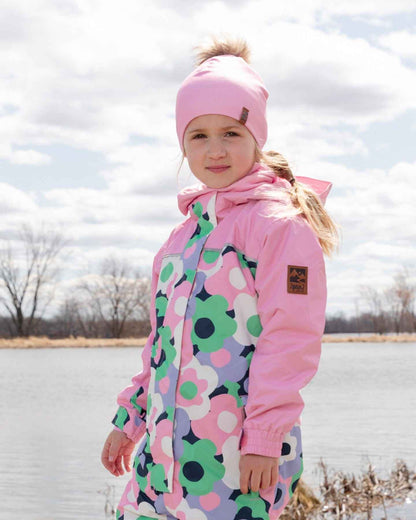 Stretch Jersey Neck Tube Pink