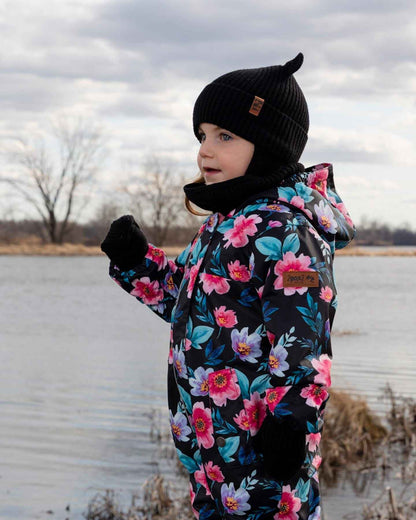 Baby Knit Hat Black
