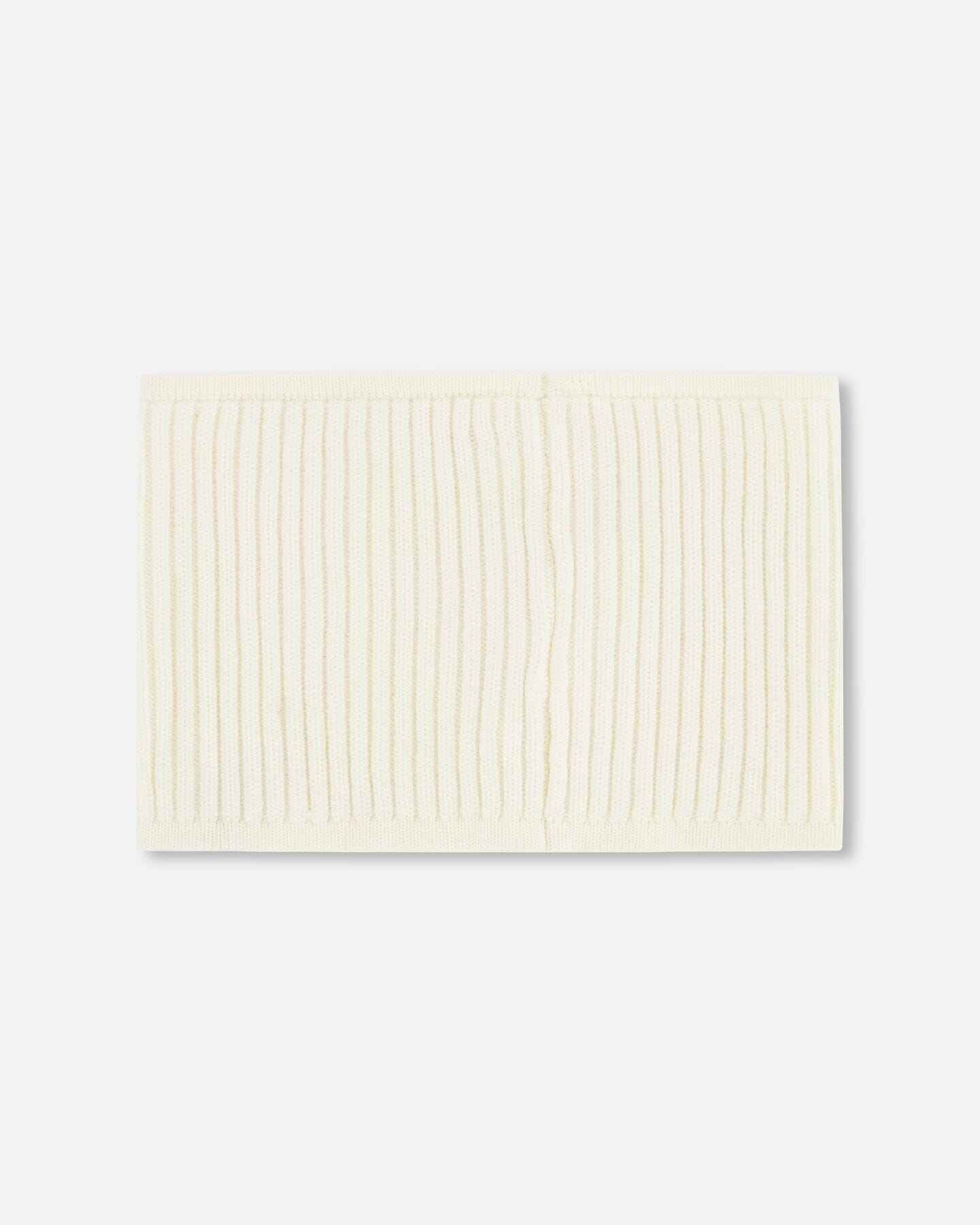 Knit Neck Tube Off White
