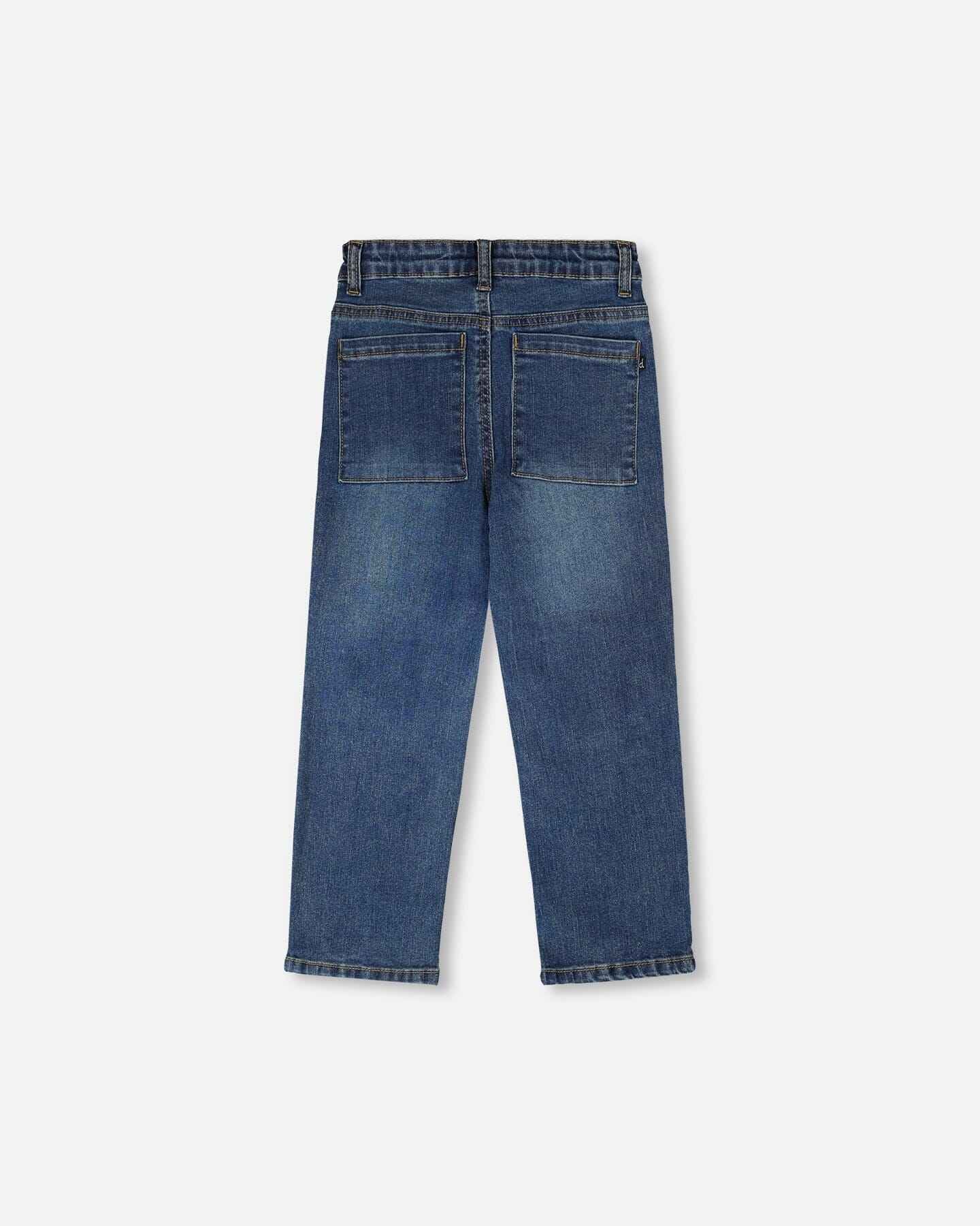 Stretch Jeans Navy Blue Denim