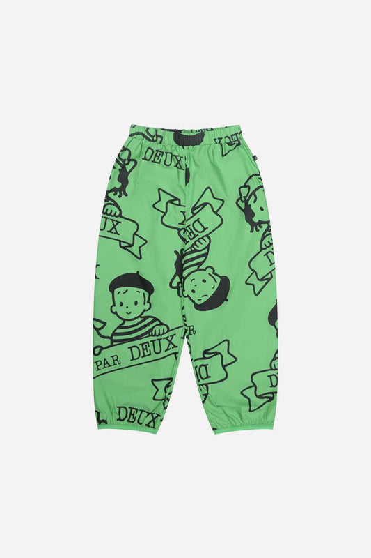 40Th Anniversary Printed Poplin Pant Green