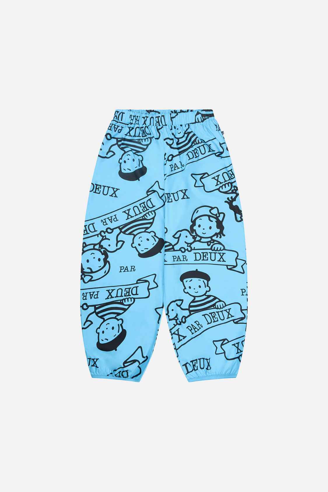 40th Anniversary Adult Printed Poplin Pant Sky Blue