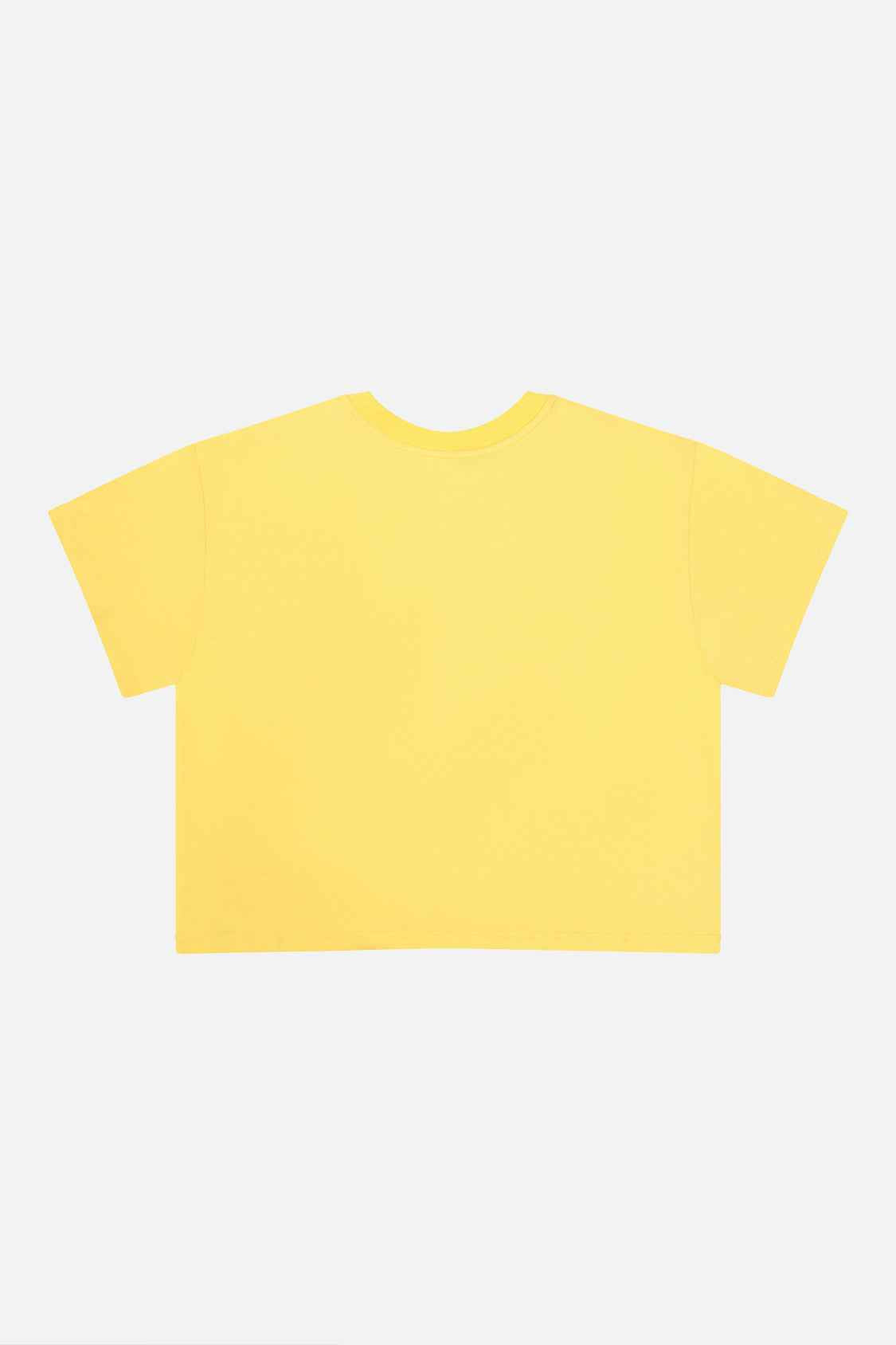 Adult 40Th Anniversary Graphic Boxy T-Shirt Honey Yellow