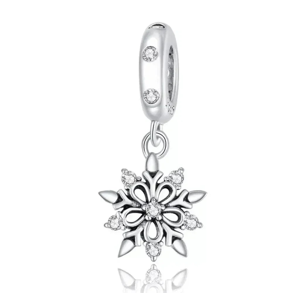 Dazzle in Elegance with 925 Sterling Silver CZ Beads for Bracelets & Bangles