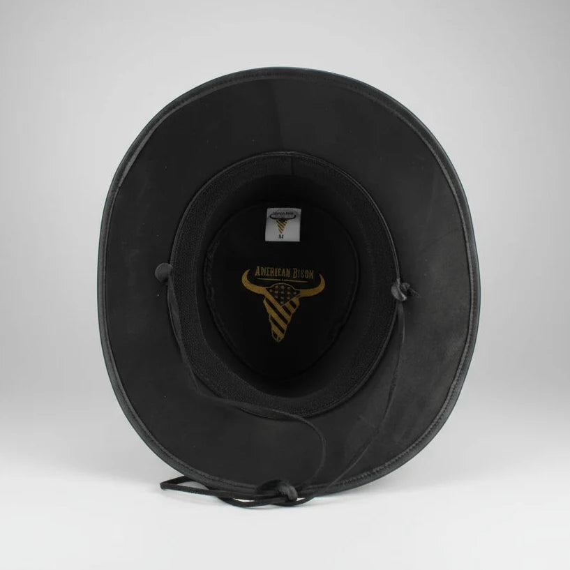 Shapeable Cowboy Hat with 12 Gauge Bullet Slice & Embellishments