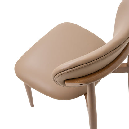 Skat Genuine Leather Dining Chair