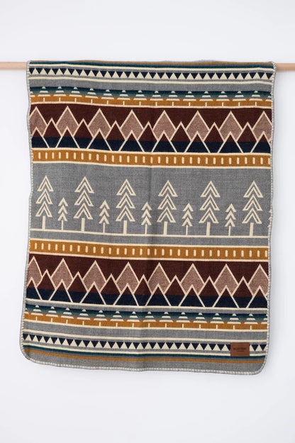 Tree Line Baby Blanket - Highlands