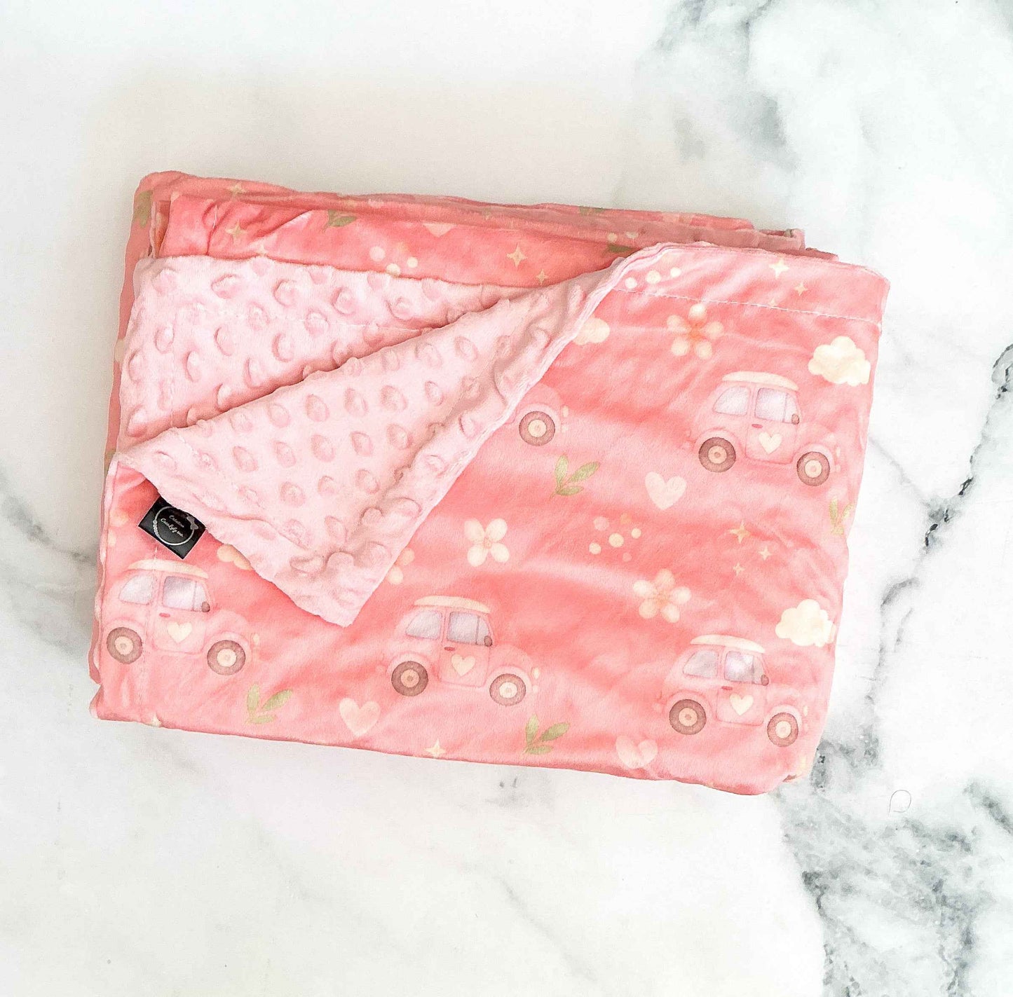 Couverture minky douce escapade 🌸 géante