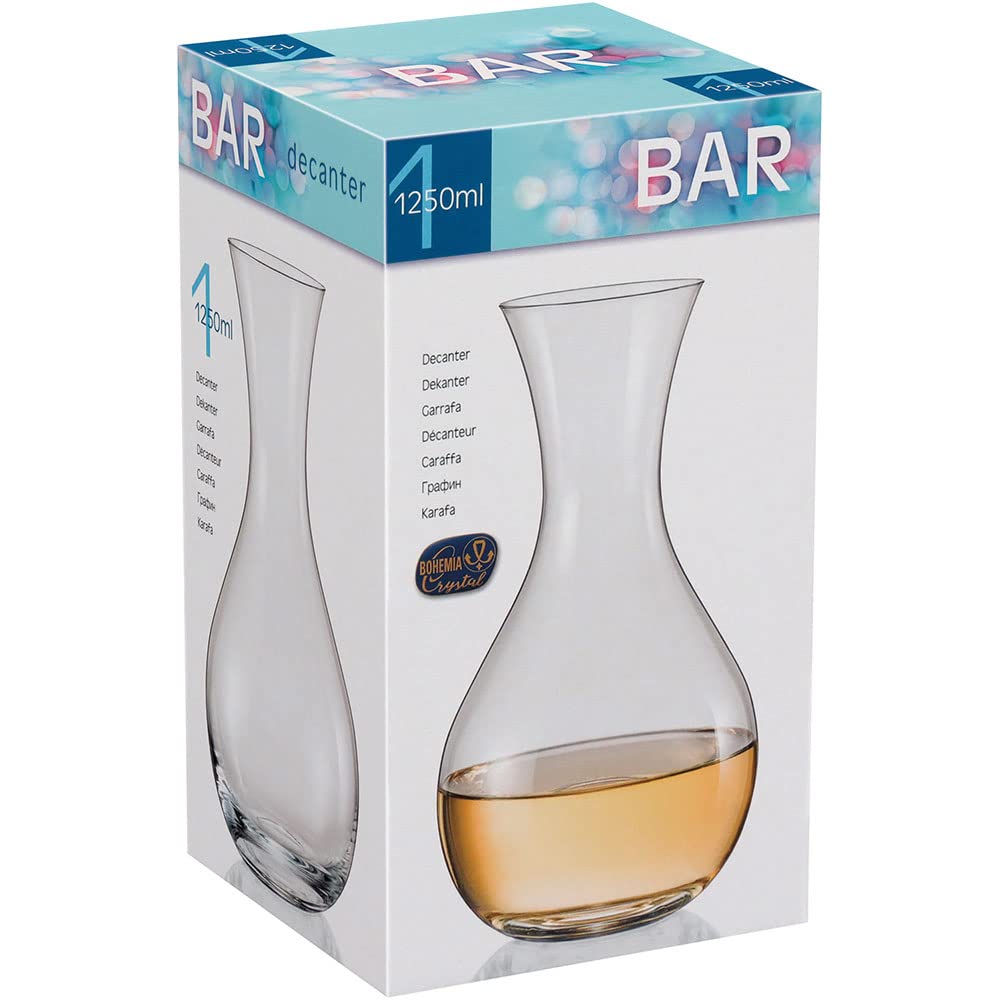 Crystal Wine Decanter 1.25L - CRYSTALEX - 1Piece