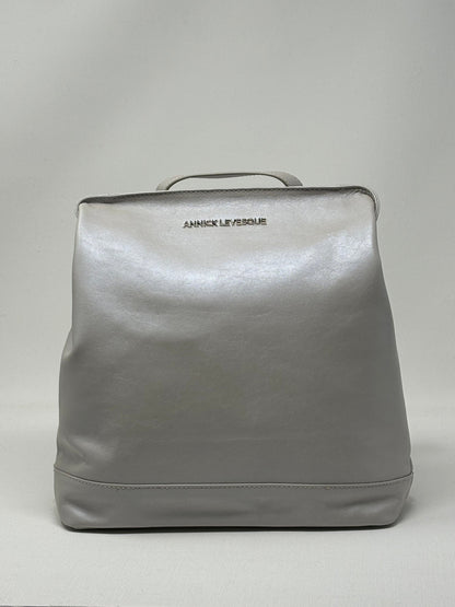 Sac à dos en cuir, perlé - Lore