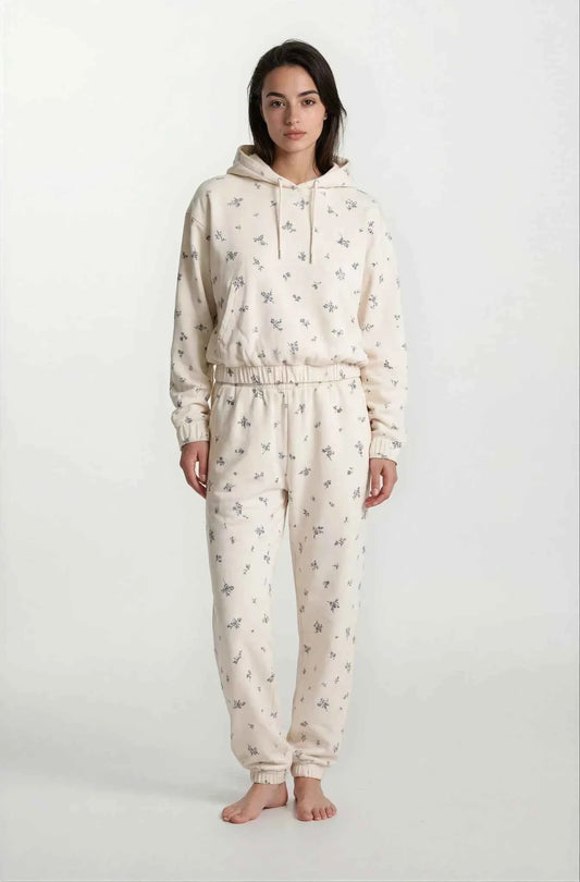 Posie Luxeflow - Soft Everyday Leisure Set 2PC In Floral