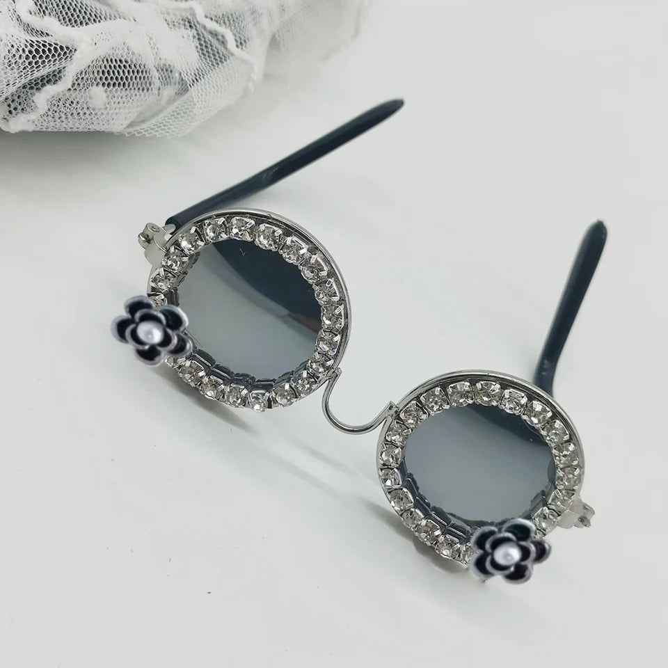 Coco Chewnel Rhinestone Dog Sunglasses | Fashion Pet Eyewear